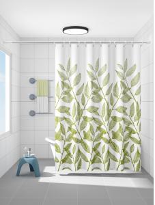 LinkHeart Bathroom, shower curtain, waterproof fabric, thickened and mildew-resistant, partition, bathroom set,72x72inch