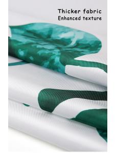 LinkHeart Waterproof Fabric, Thickened, Mildew-Resistant, Complete Bathroom Ensemble, No-Drill, 72x72inch