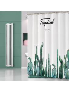 LinkHeart Waterproof Fabric, Thickened, Mold-Resistant, Complete Bathroom, Window Drapes, Partition, Shower,72x72inch