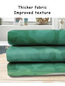 LinkHeart Fresh and simple, shower curtain, waterproof fabric, bathroom set, no drilling required, 72x72inch