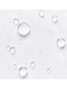 White shower curtain, bathroom waterproof fabric, bath curtain, thickened mildew-resistant, bathroom partition,72x72inch
